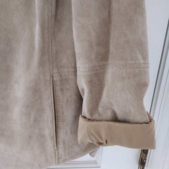 Liz Claiborne Tan Suede Jacket - Picture 12 of 14